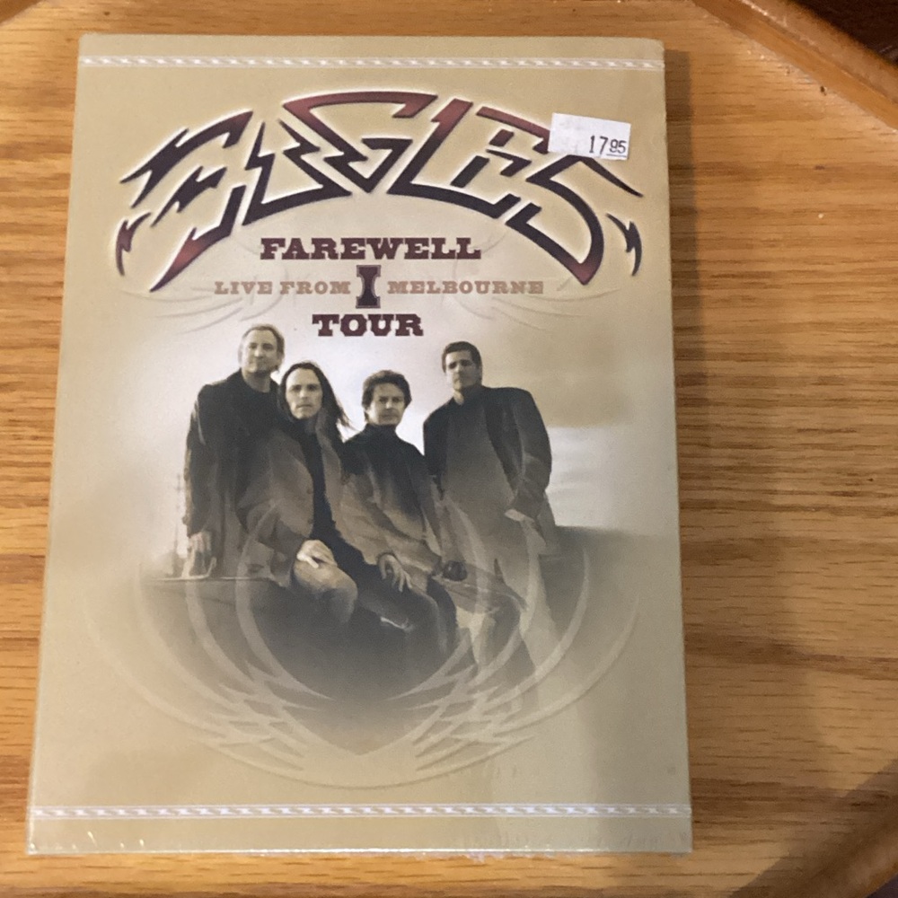 Eagles Farewell Live From Melbourne Tour DVD - Beige Cover